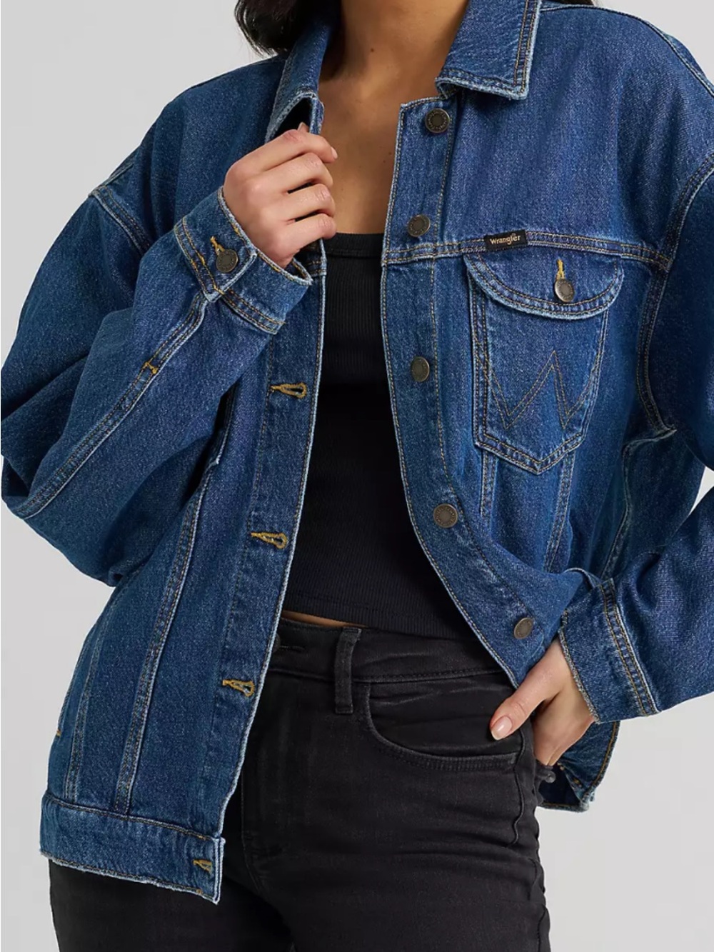Eloquii Plus Denim Jacket 14-16